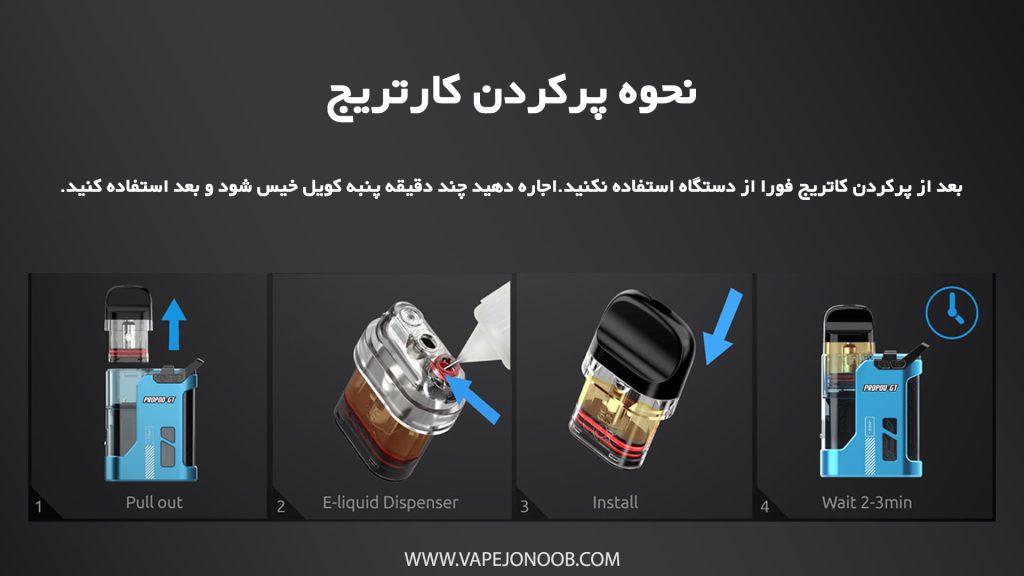 راه اندازی پروپاد جی تی اسموک